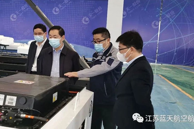 建湖縣副縣長馬圣群考察調(diào)研我園區(qū)企業(yè)