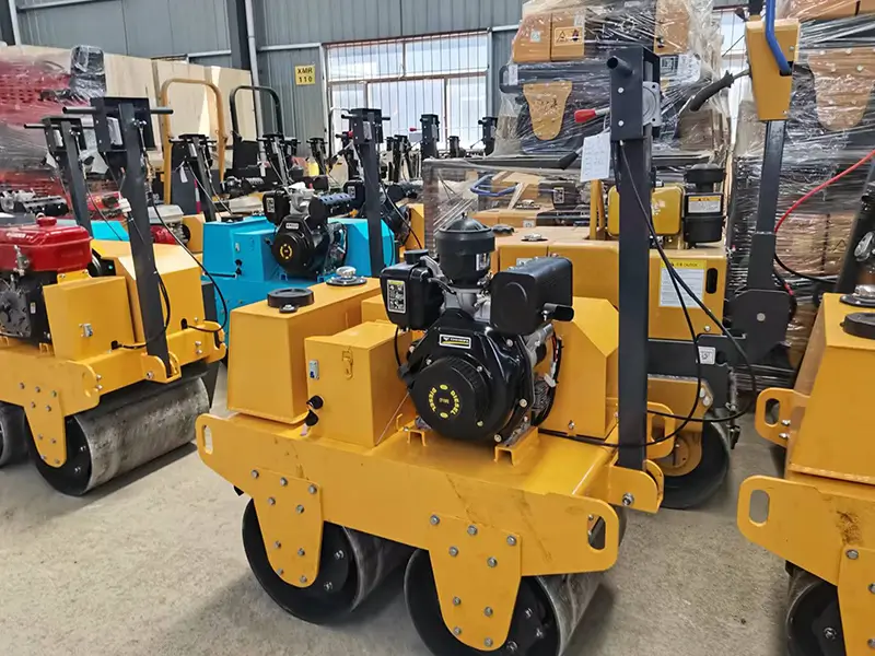 Walk Behind Double Drum Road Roller
