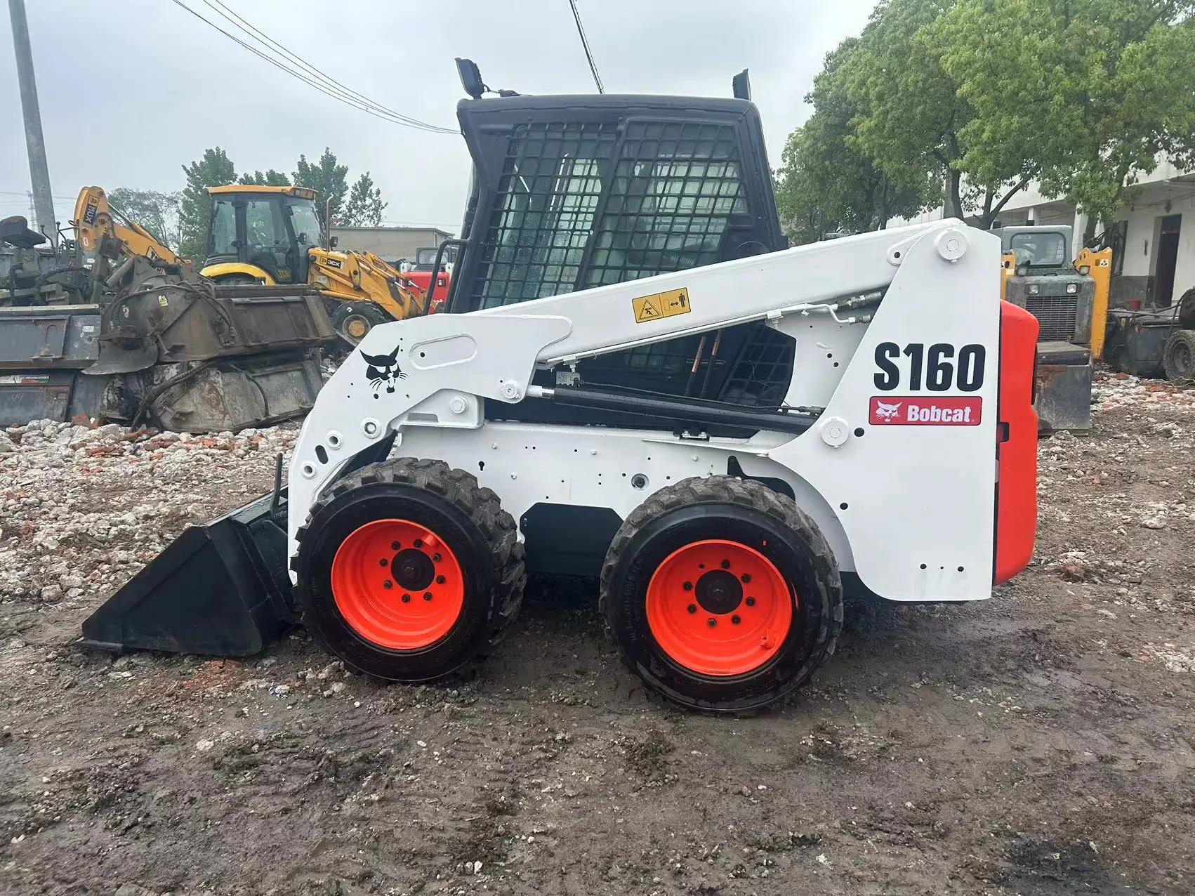 Used Skid Steer Loader S160 used backhoe loader