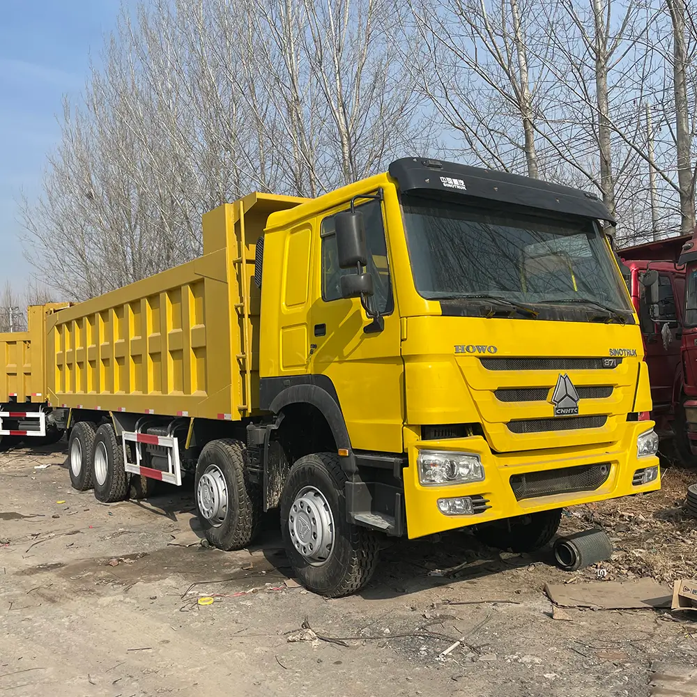 HOWO 8X4 China Used Dump Truck