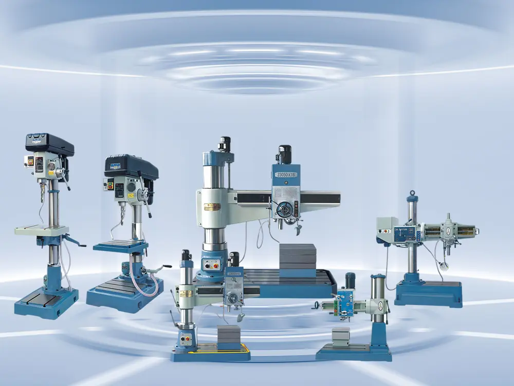 Radial drilling machine model is how to divide?