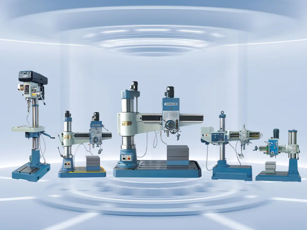 Radial drilling machine models are numerous, there is always a suitable for you