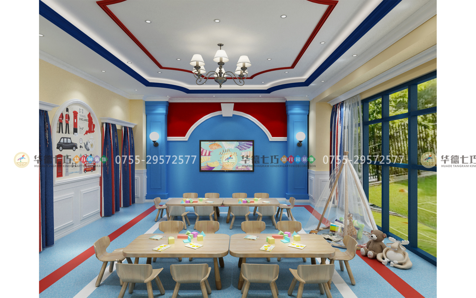 這所福建幼兒園裝修案例，我服了！