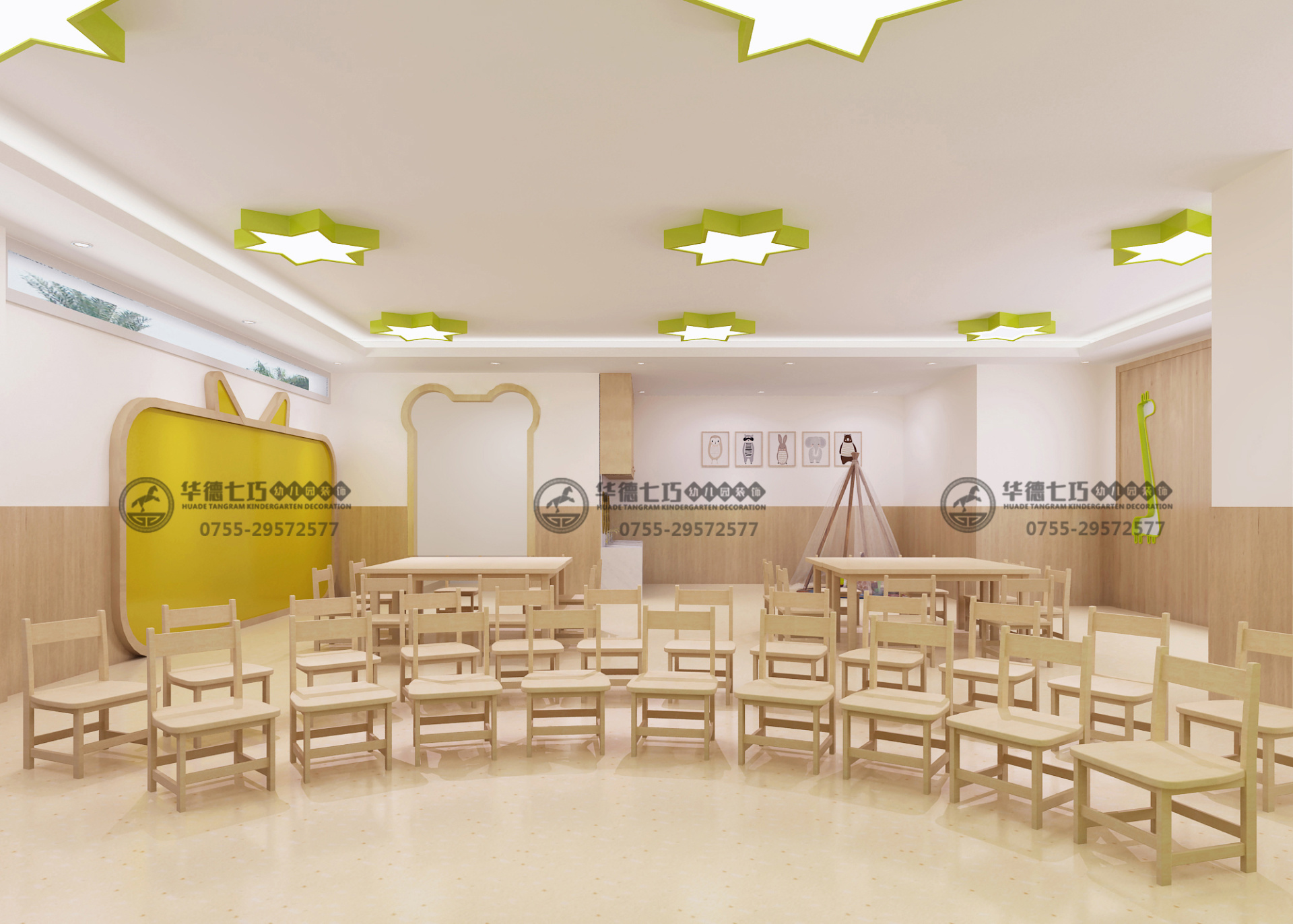 深圳幼兒園裝修設(shè)計,深圳幼兒園設(shè)計成功案例