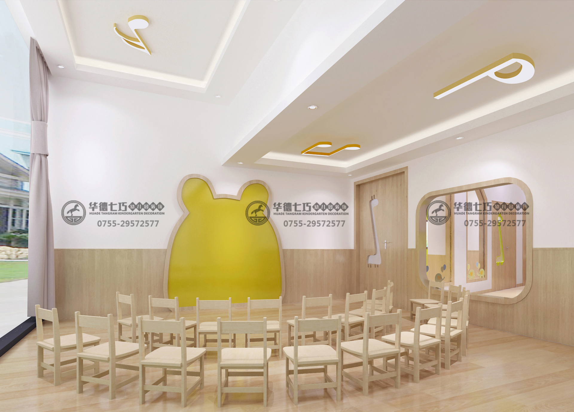 【廣州專業(yè)幼兒園設計】最新幼兒園裝修設計方案