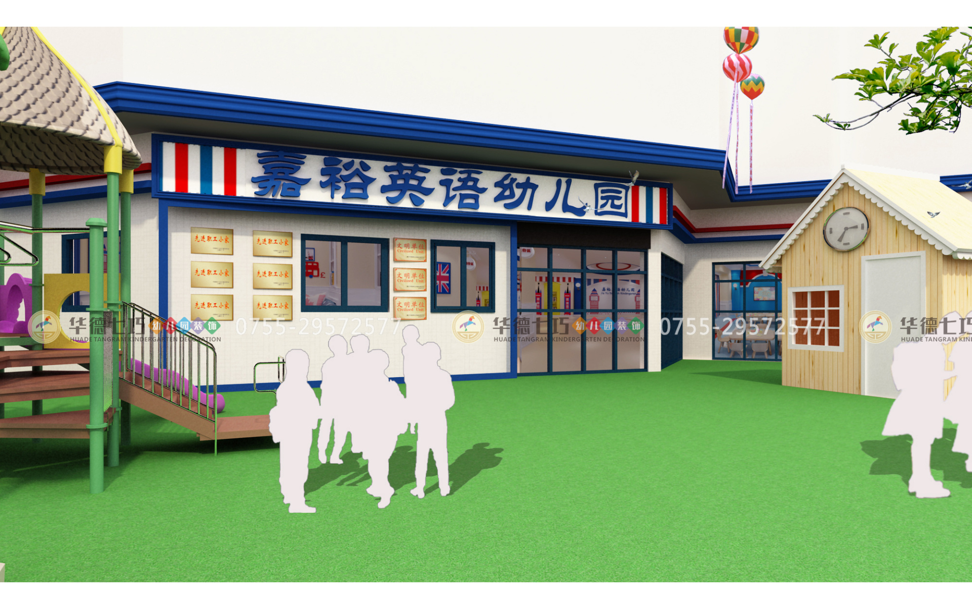 這所福建幼兒園裝修案例，我服了！