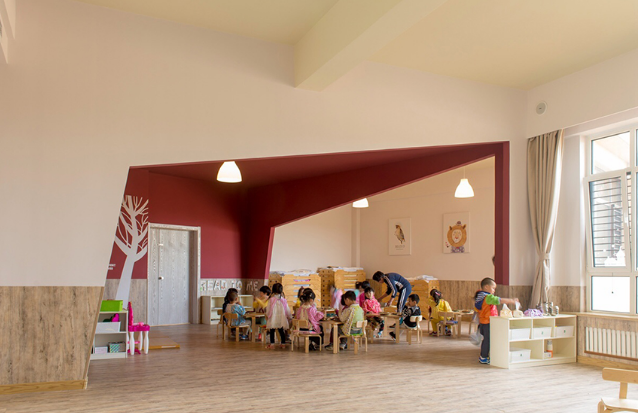 3500㎡幼兒園室內(nèi)設(shè)計(jì)日式風(fēng)格效果圖案例