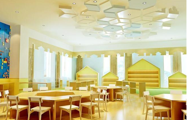 2000㎡幼兒園歐式風(fēng)格設(shè)計(jì)效果圖