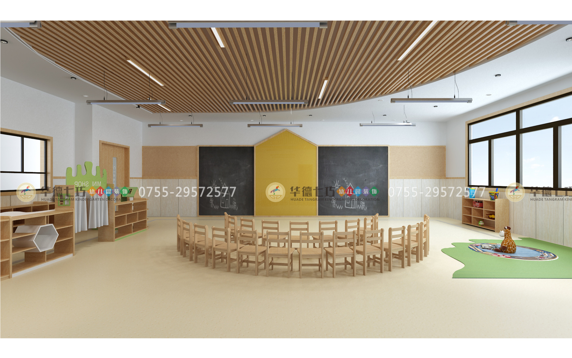 廈門幼兒園進(jìn)行幼兒園裝修設(shè)計(jì)是怎么做的?