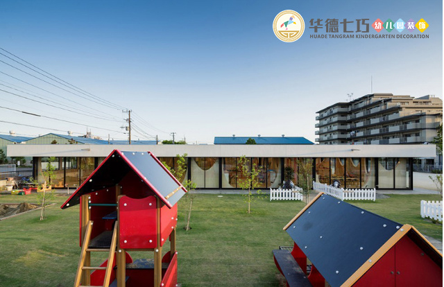 生態(tài)風(fēng)格幼兒園裝修設(shè)計案例效果圖