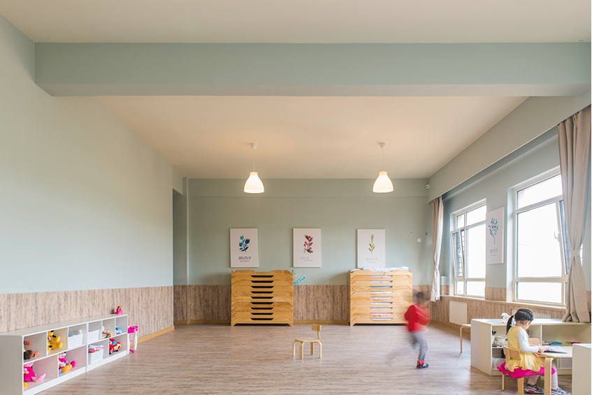 3500㎡幼兒園室內(nèi)設(shè)計(jì)日式風(fēng)格效果圖案例