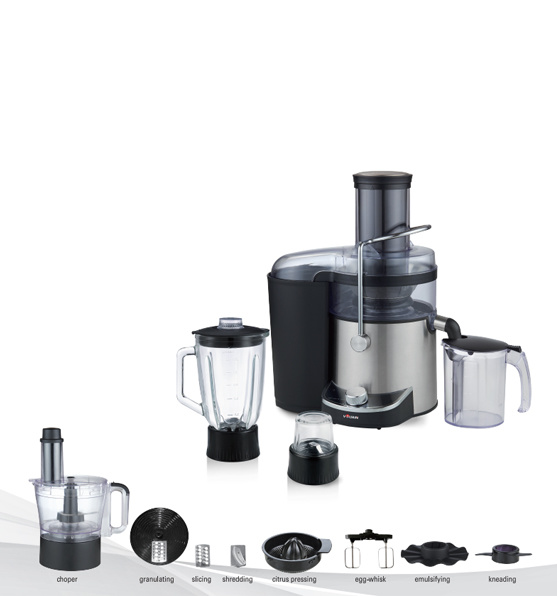 J-890A Juicer/Blender/Mill 3  in1/Mincer 4  in 1/Chopper  10  in  1