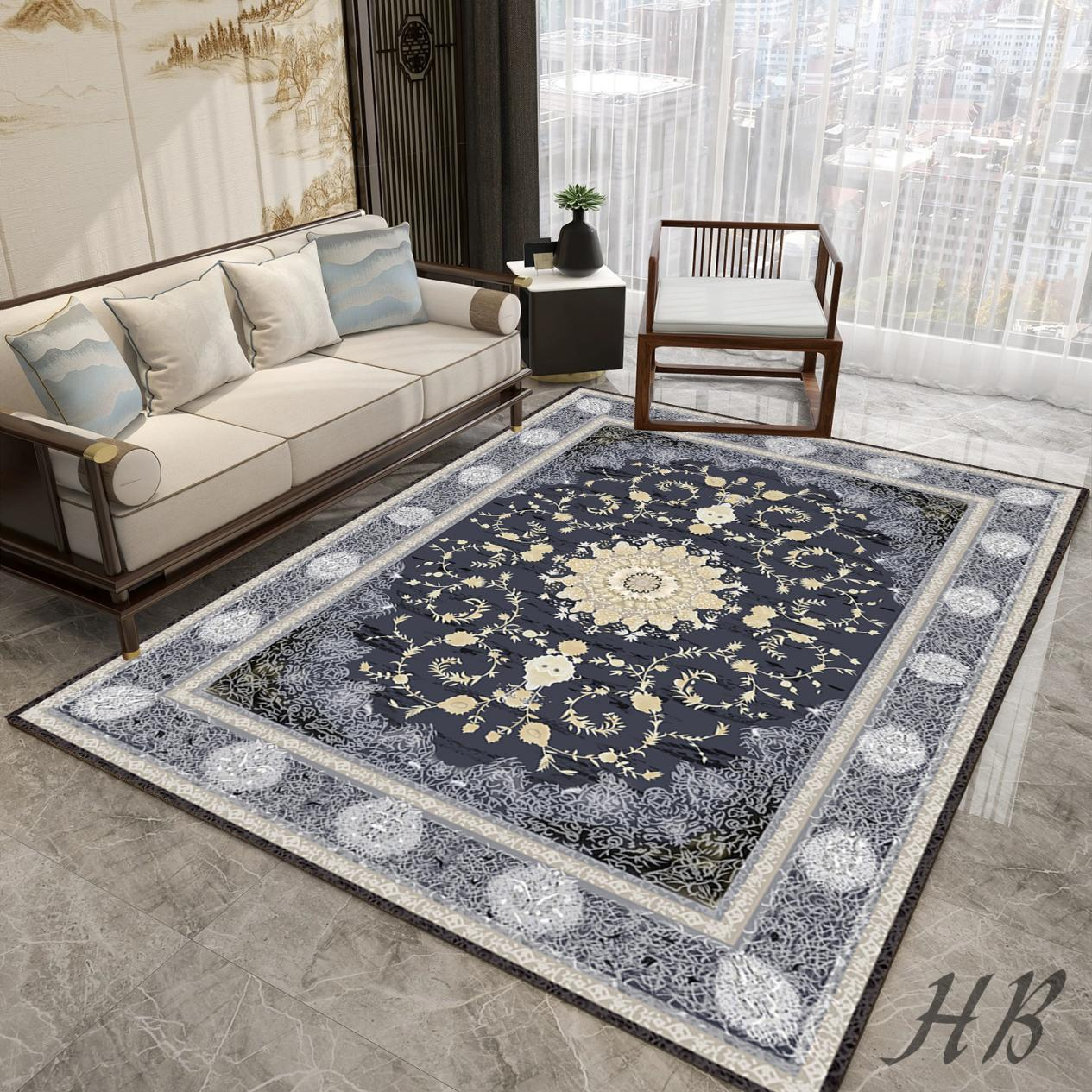 European-style high-end living room carpet European-style high-end living room carpet