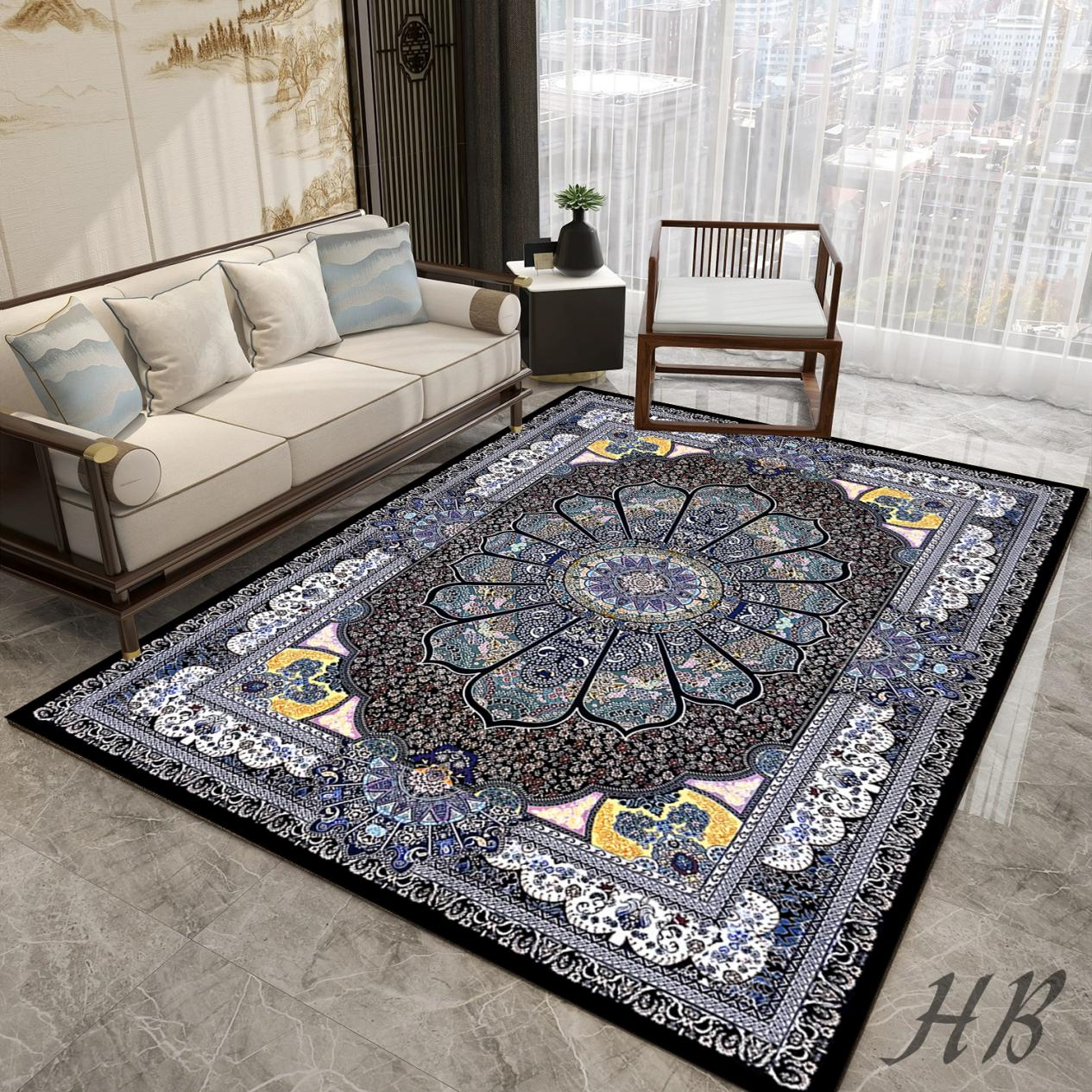 European-style high-end living room carpet European-style high-end living room carpet