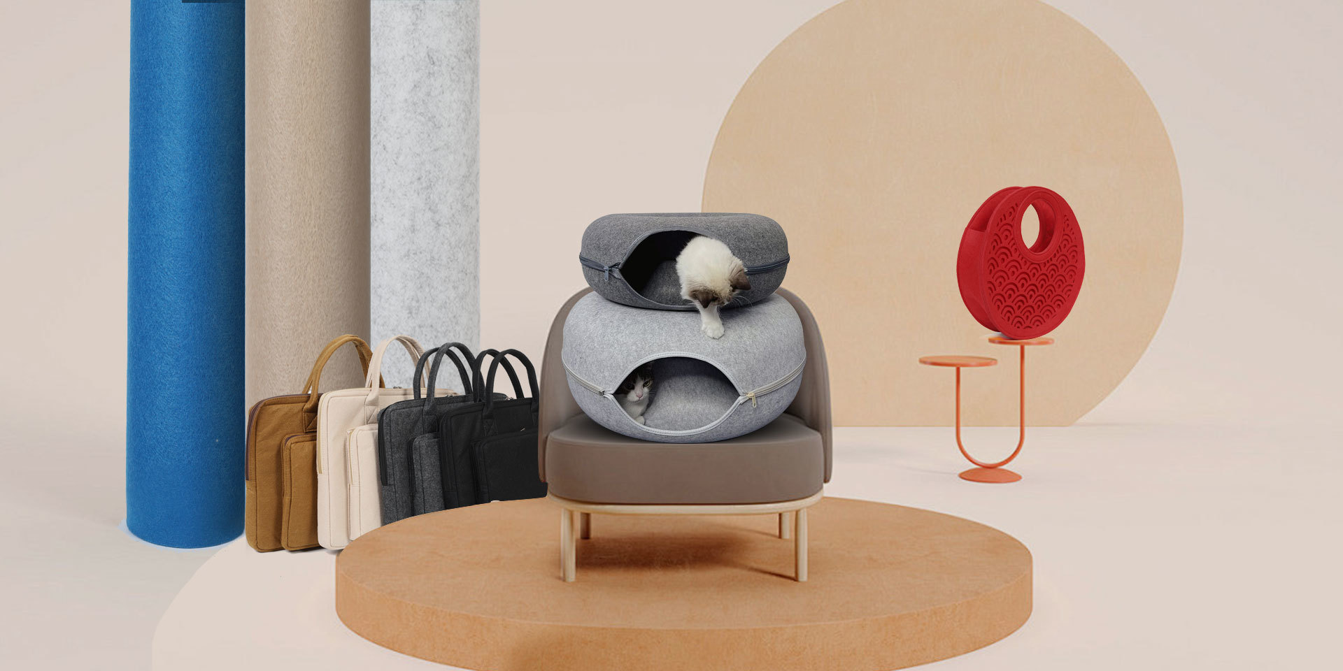 All wool felt products<br>For Your Choice