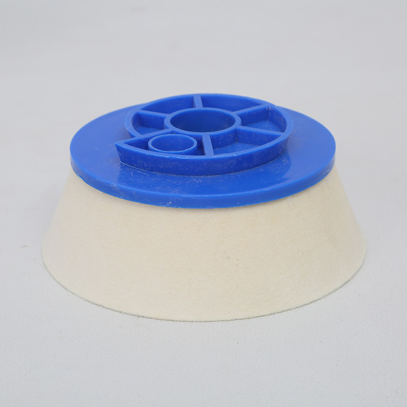 Snail wool felt polishing wheel