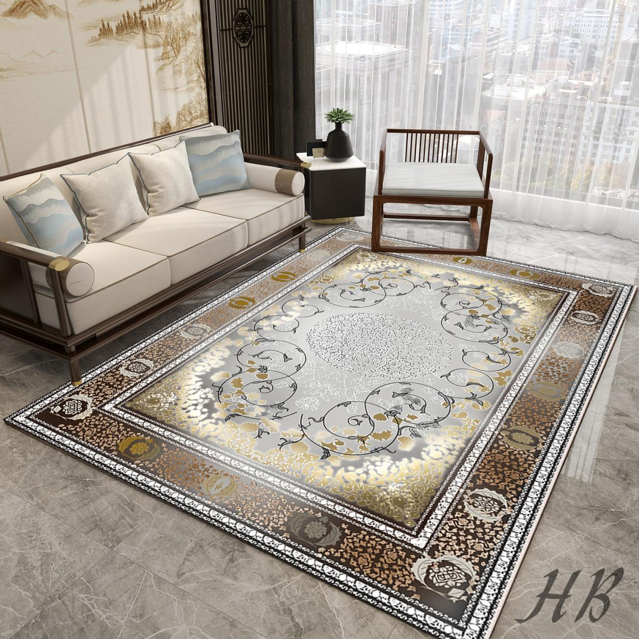 European-style high-end living room carpet European-style high-end living room carpet