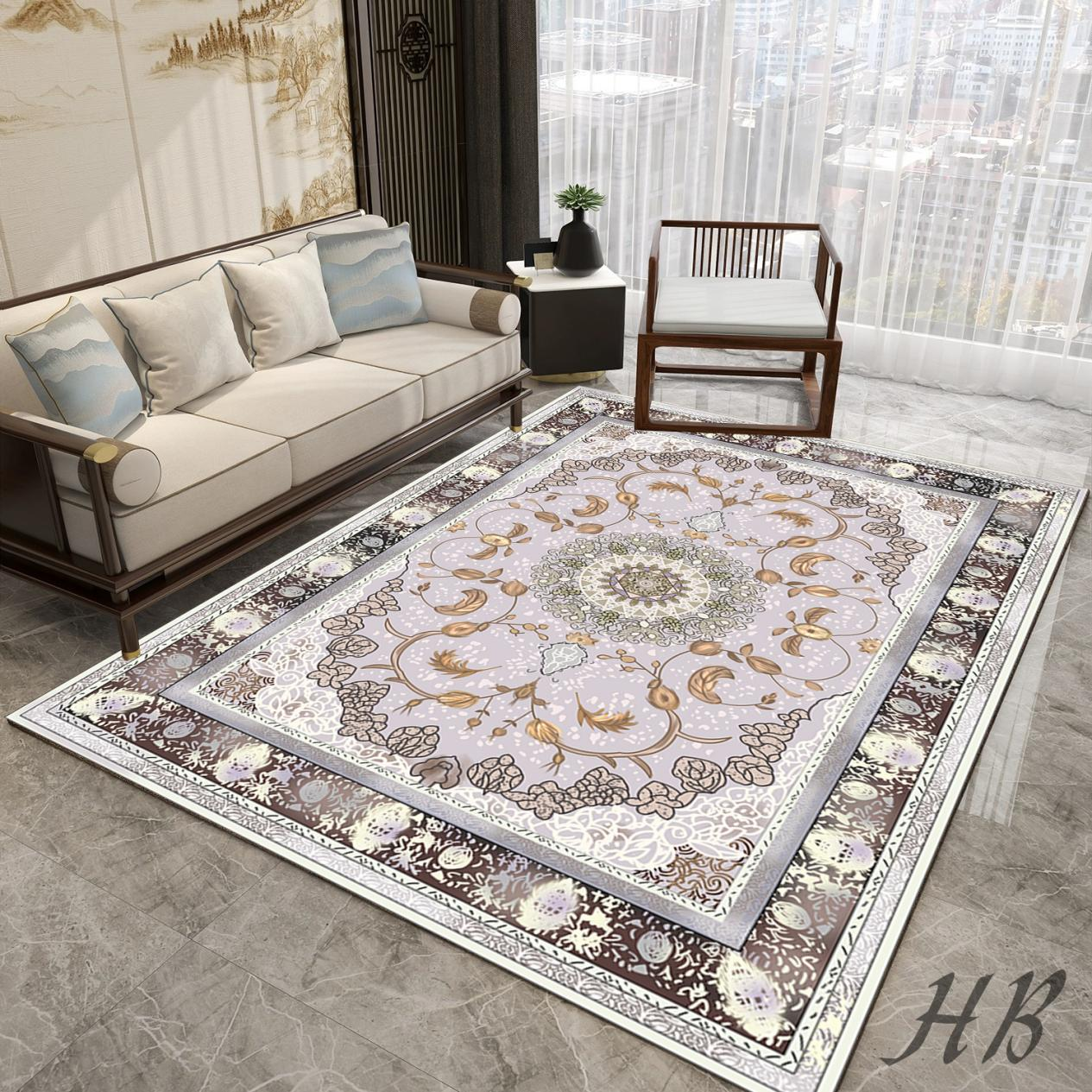 European-style high-end living room carpet European-style high-end living room carpet