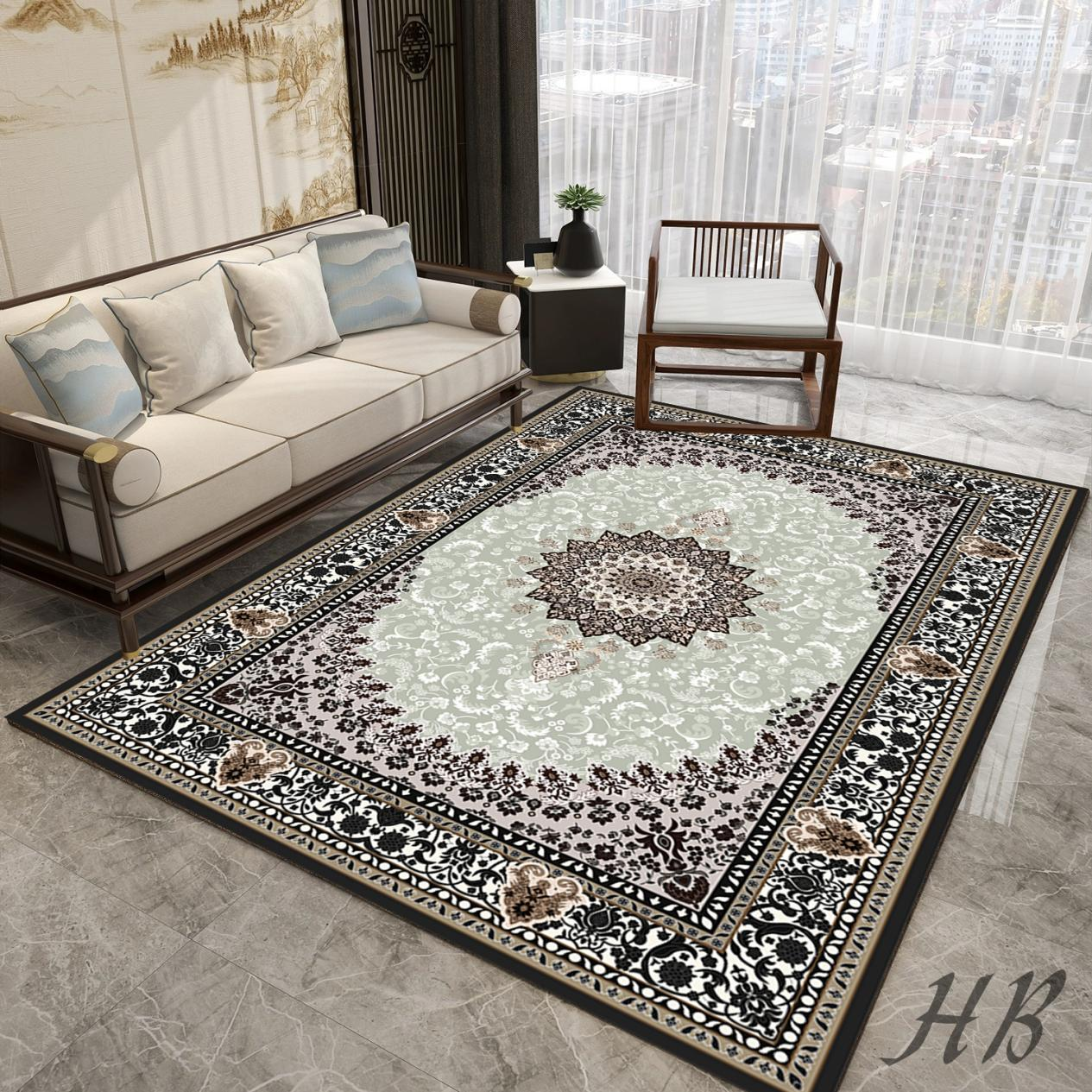 European-style high-end living room carpet European-style high-end living room carpet