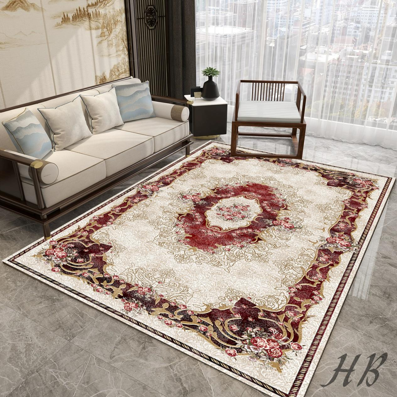 European-style high-end living room carpet European-style high-end living room carpet