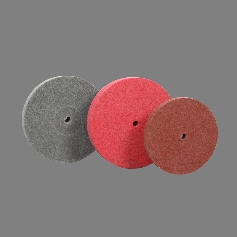 Nylon fiber polishing wheel