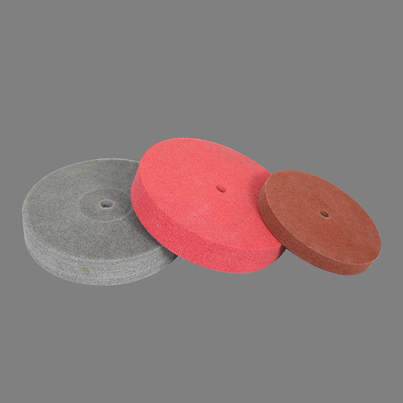 Nylon fiber polishing wheel