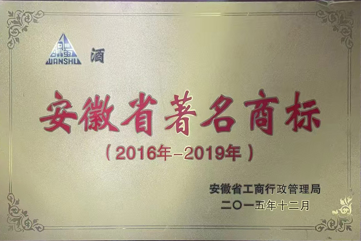 安徽省著名商標(biāo)