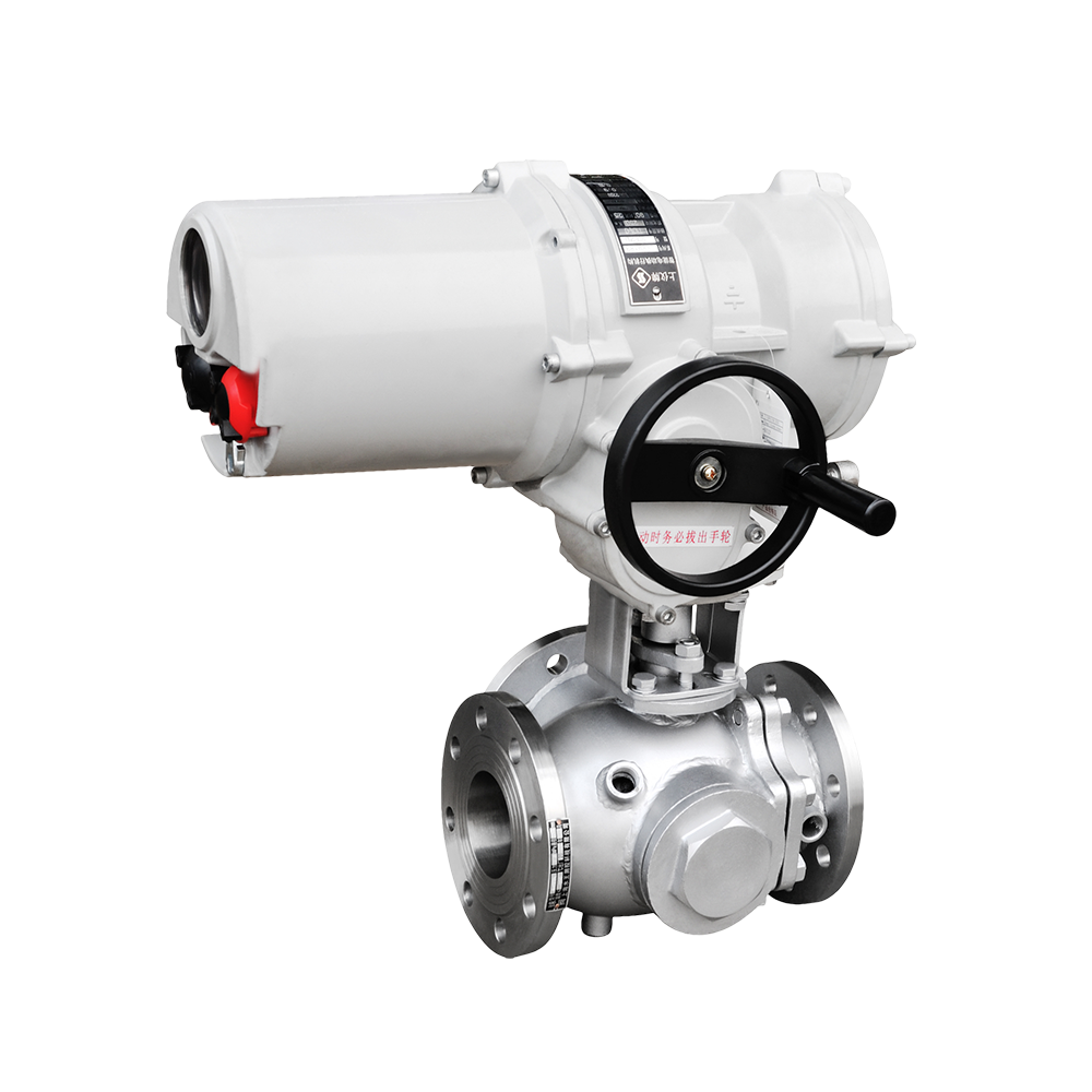 Jacketed insulation non-standard three-way floating ball valve 1