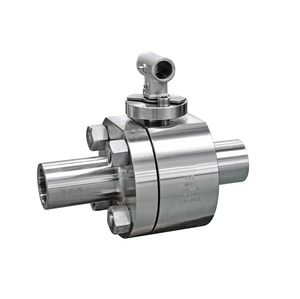 Forged steel (socket-welded) floating ball valve 1