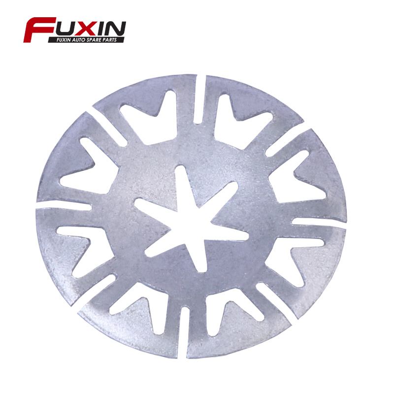 10x nut for vw t4 t5 N90796501 auto fasteners under tray metal clamp spring washer exhaust heat shield insulation cover clips