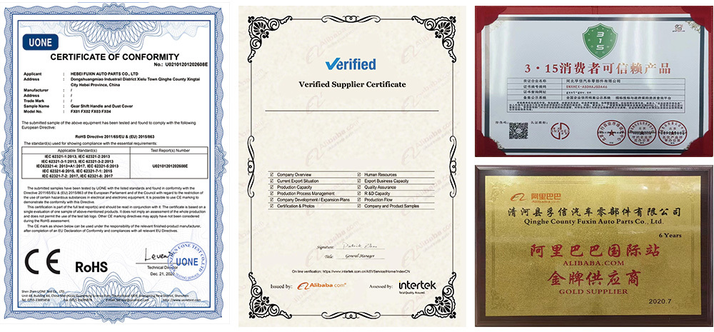 Certifications