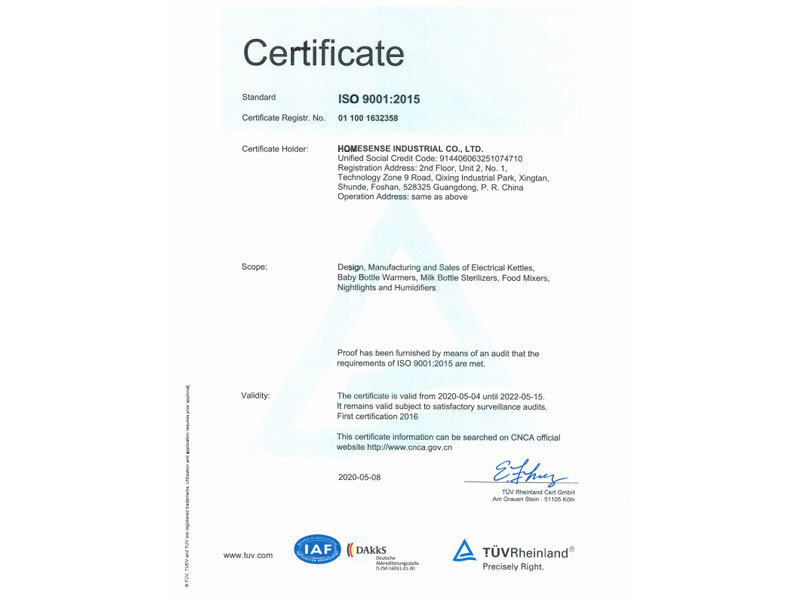 ISO 9001:2015 ISO 9001:2015