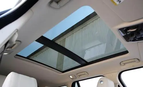 Land rover skylight how to open?