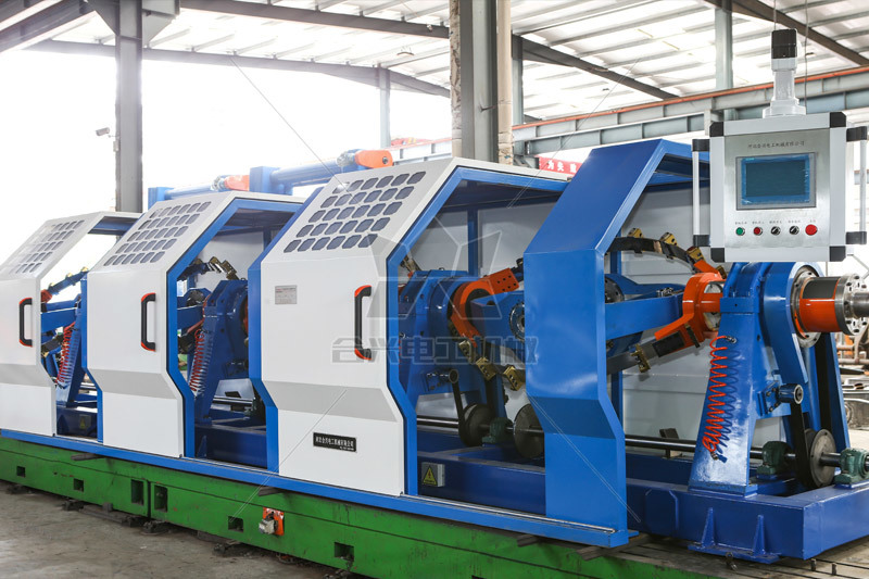 Safe operation method of steel belt armored machine