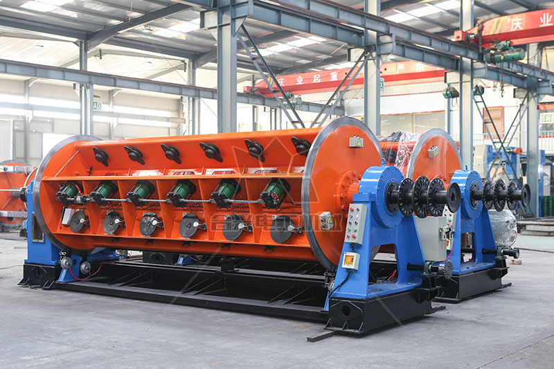 High-speed rigid stranding machine