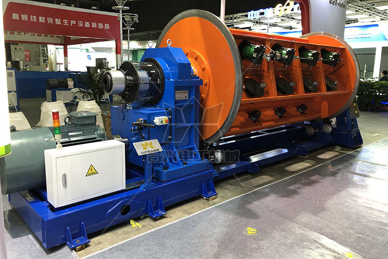 Split motor type 630 Centralized listing-Rigid Stranding Machine