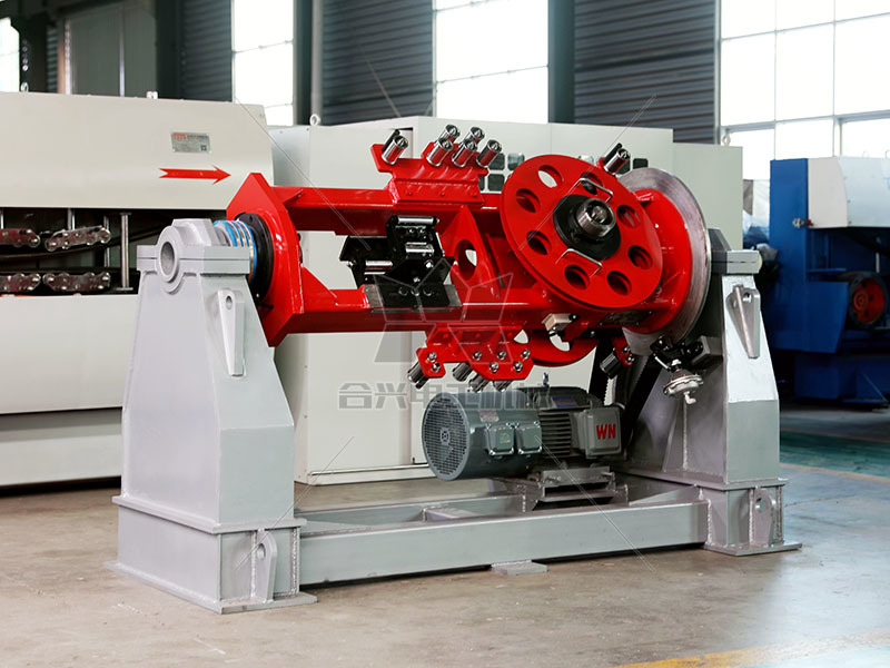 KRB series steel tape armoring machine-sub-motor type