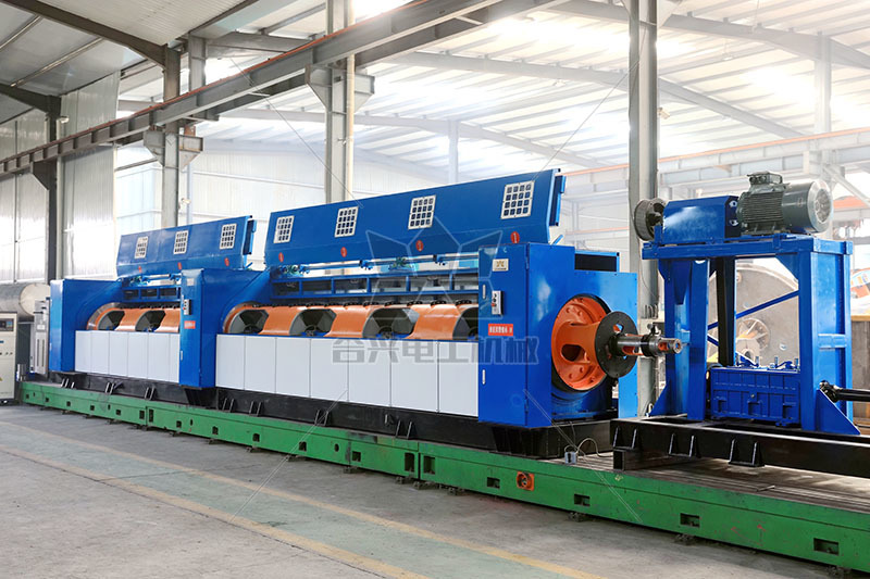 500 tube electromagnetic single strand machine