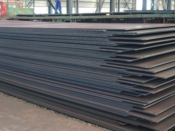 Carbon steel plate production process