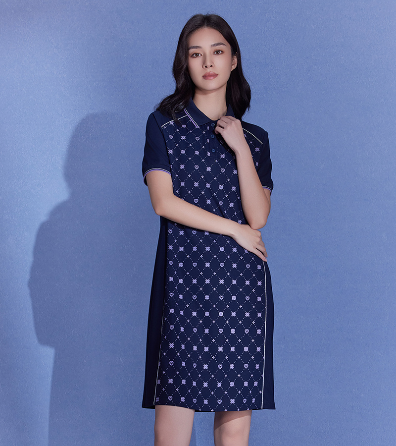 2025 Spring/Summer New Arrivals Casual Series, Relaxed and Age-Reducing Polo Collar Dress