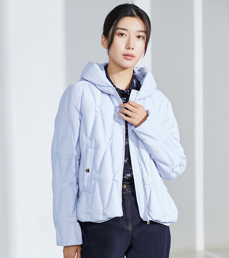 2023 autumn and winter new casual series simple loose down jacket coat