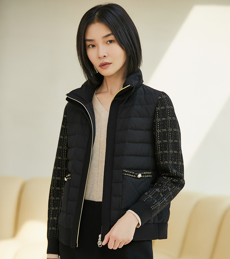 Autumn 2022 New Elegant Series All-match Warm Goose Down Jacket for Women