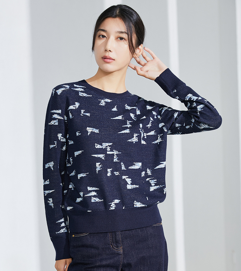 2023 Autumn and Winter New Casual Series Neutral Style Classic Contrast Small Shirt