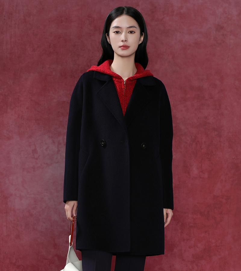 2024 Autumn/Winter New Arrivals Casual Series Simple Casual Notch Lapel Coat