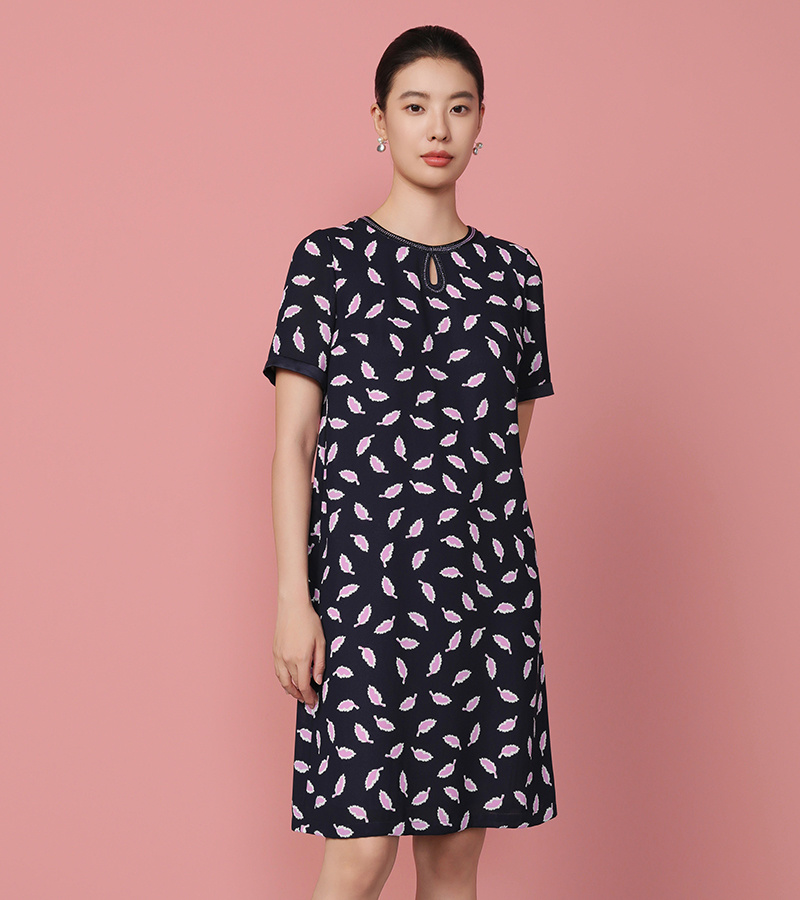 2025 Spring/Summer New Elegant Series Vivid and Interesting Printed Dress