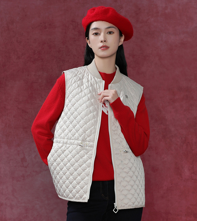 2024 Autumn/Winter New Arrivals Casual Series Fashionable Casual Sleeveless Vest Jacket