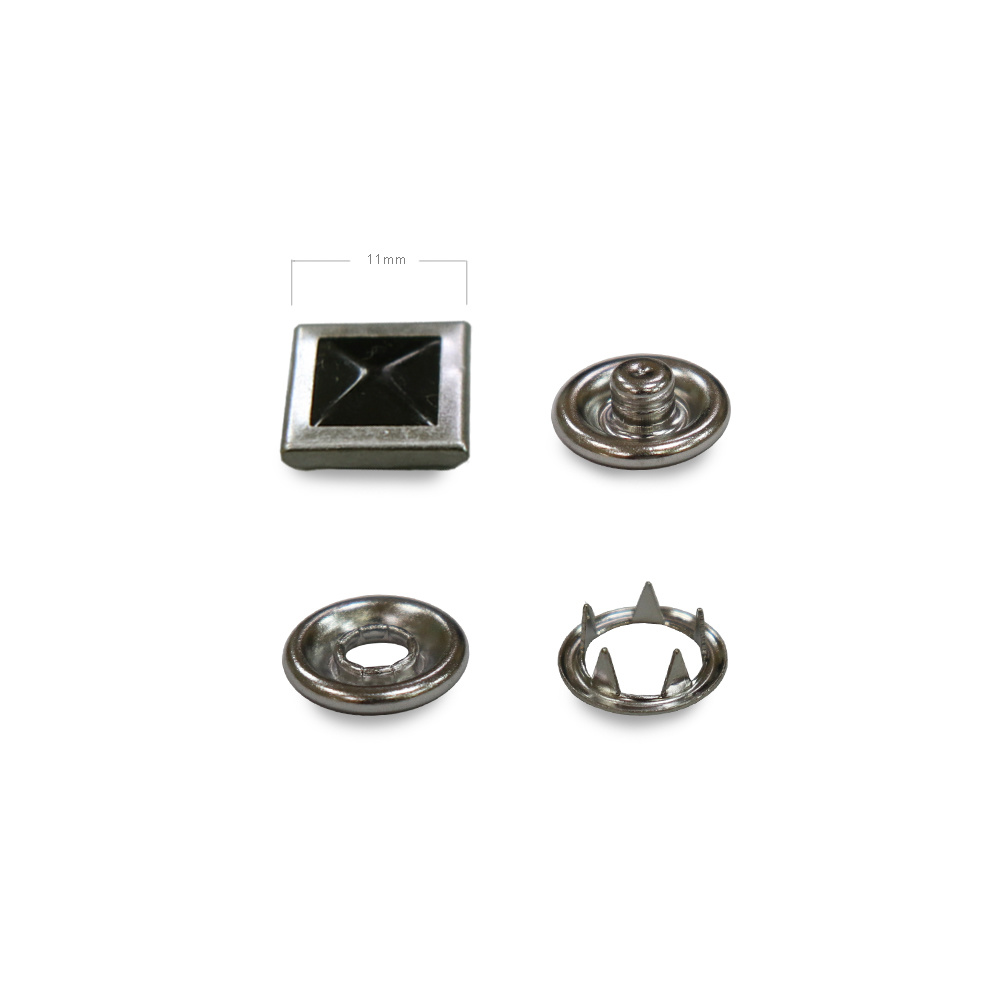 How to install prong snap button_Jeans tack button_fasten snap button