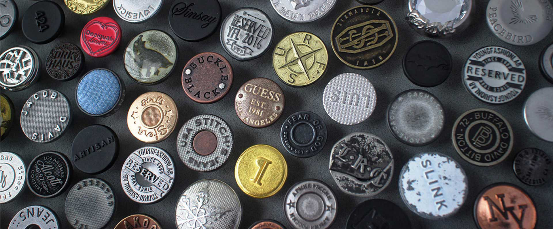 Leading manufacturer in buttons