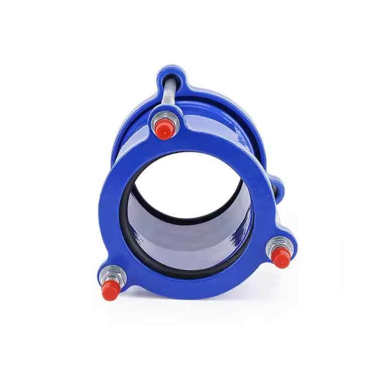Easy installation flexible universal coupling ductile iron joint