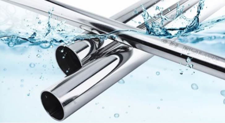 Will stainless steel water pipes produce scale?